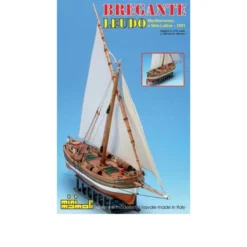 Maquette Bateau Bregante Il Leudo