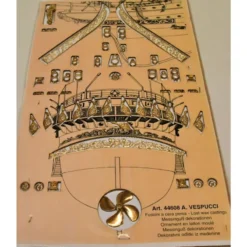 Maquette Bateau Amerigo Vespucci -Jouets Modèles Magasin mantua s068741 amerigo vespucci 1 14