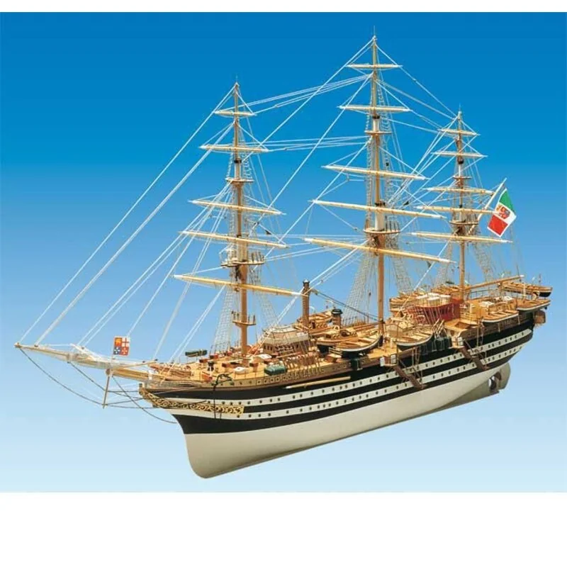 Maquette Bateau Amerigo Vespucci 1 Maquette Bateau Amerigo Vespucci