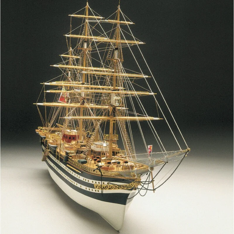 Maquette Bateau Amerigo Vespucci 7 Maquette Bateau Amerigo Vespucci – Image 7