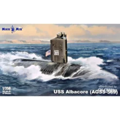 Maquette Bateau Sous-marin USS Albacore (AGSS-569)