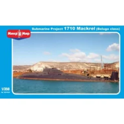 Maquette Bateau Projet Sous-marin 1710 Mackrel (Beluga Class)