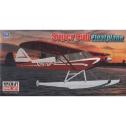 Maquette Avion Piper Super Cub Bush Plane Avec Flotteurs