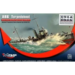 Mirage Maquette Bateau A86 German Torpedo-boat Type A/III/56/1916