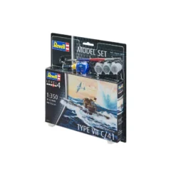 Revell Maquette Bateau Model Set Sous-marin Allemand Type VII C/41 -Jouets Modèles Magasin revell 65154 model set sous marin allemand type vii c 41 3