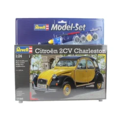 Revell Citroen 2Cv Model Set - Coffret Contenant La Maquette, Les Peintures, Pinceau Et Colle -Jouets Modèles Magasin revell reve67095 citroen 2cv model set coffret contenant la maquette 2