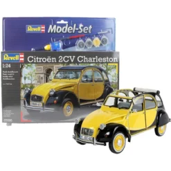 Revell Citroen 2Cv Model Set - Coffret Contenant La Maquette, Les Peintures, Pinceau Et Colle