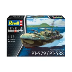 Revell Maquette Bateau Patrouilleur Lance-torpilles PT-588/PT-57 -Jouets Modèles Magasin revell rv05165 patrouilleur lance torpilles pt 588 pt 57 2