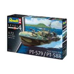Revell Maquette Bateau Patrouilleur Lance-torpilles PT-588/PT-57 -Jouets Modèles Magasin revell rv05165 patrouilleur lance torpilles pt 588 pt 57 3
