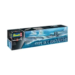 Revell Maquette Bateau Sous-marin Allemand Type IX C (earl -Jouets Modèles Magasin revell rv05166 sous marin allemand type ix c earl 2