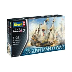 Revell Maquette Bateau English Man O'War -Jouets Modèles Magasin revell rv05429 english man o war 2