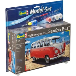 Revell Maquette Model Set Volkswagen T1 SAMBA BUS -Jouets Modèles Magasin revell rv67399 model set volkswagen t1 samba bus 2
