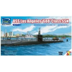 Maquette Bateau USS Los Angeles 688 Class SSN With DSRV-1