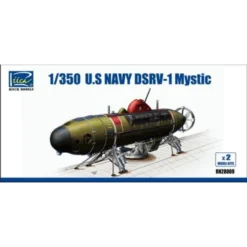 Maquette Bateau U.S.Navy DSRV-1 Mystic (2 X Kits In Box)