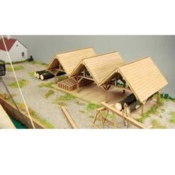 Maquette Bateau QUAI DOUVRES 1777 échelle 1/72