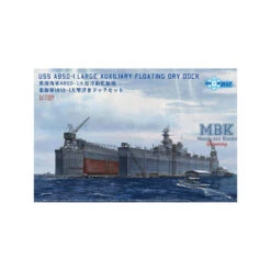 Maquette Bateau USS ABSD-1 Large Auxiliary Floating Dry Dock
