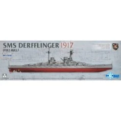 Takom Maquette Bateau SMS Derfflinger 1917 (coque Pleine) à Canons MétalliquesSeiner Majestät Schiff