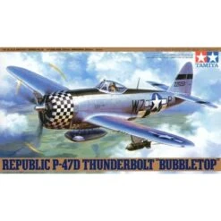 Tamiya Maquette Avion Republic P-47D Thunderbolt Bubbletop .