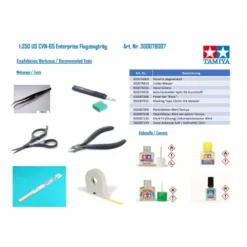 Tamiya Maquette Bateau USS Enterprise -Jouets Modèles Magasin tamiya ta78007 uss enterprise 3