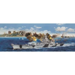 Trumpeter Maquette Bateau Uss Iowa Bb-61 -Jouets Modèles Magasin trumpeter 95t03706 uss iowa bb 61 2
