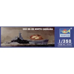 Trumpeter Maquette Bateau Uss North Carolina Bb-55 -Jouets Modèles Magasin trumpeter 95t05303 uss north carolina bb 55 2