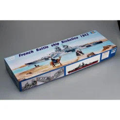 Trumpeter Maquette Bateau Cuirassé Français Richelieu -Jouets Modèles Magasin trumpeter 95t05311 cuirasse francais richelieu 8
