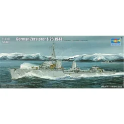 Trumpeter Maquette Bateau Zerstorer Z-25.1944 -Jouets Modèles Magasin trumpeter 95t05321 zerstorer z 25 1944 2
