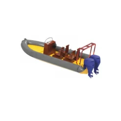 Maquette Bateau Bateau Statique Zodiac 1:50