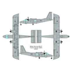 Maquette Avion Insulaire à Turbine Britten-Norman BN-2T (RAF) -Jouets Modèles Magasin valom val48012 insulaire a turbine britten norman bn 2t raf 3