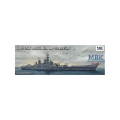 Maquette Bateau USS Battleship Missouri BB-63 1945 - Deluxe