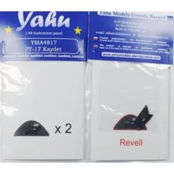 Tableaux De Bord Stearman PT-17 Kaydet Photodécoupe. Coloré. Prêt à Tenir Dans Un Modèle (JustStick) (conçu Pour être Utilisé Av